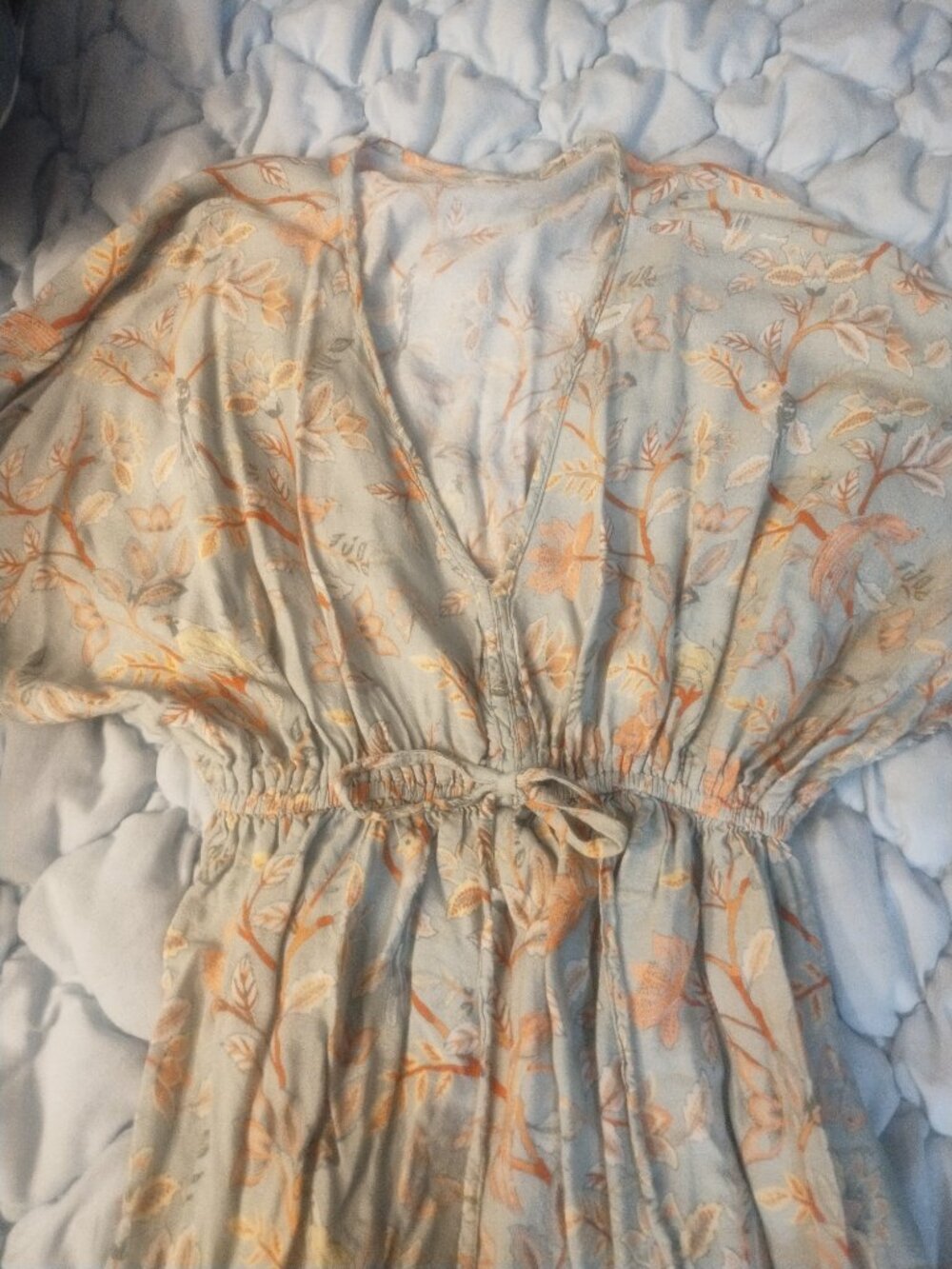 World Market Caftan Dress Size S/M - Picture 2 of 4